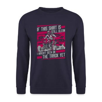 Quad Quads Quatre Roues Motorsport - Sweat-shirt Unisexe - marine - Devant - Alina (178cm) & Michal (187cm)