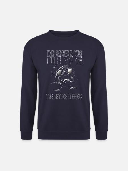 Scuba Diver Diving Ocean Divers - Unisex Sweatshirt - navy