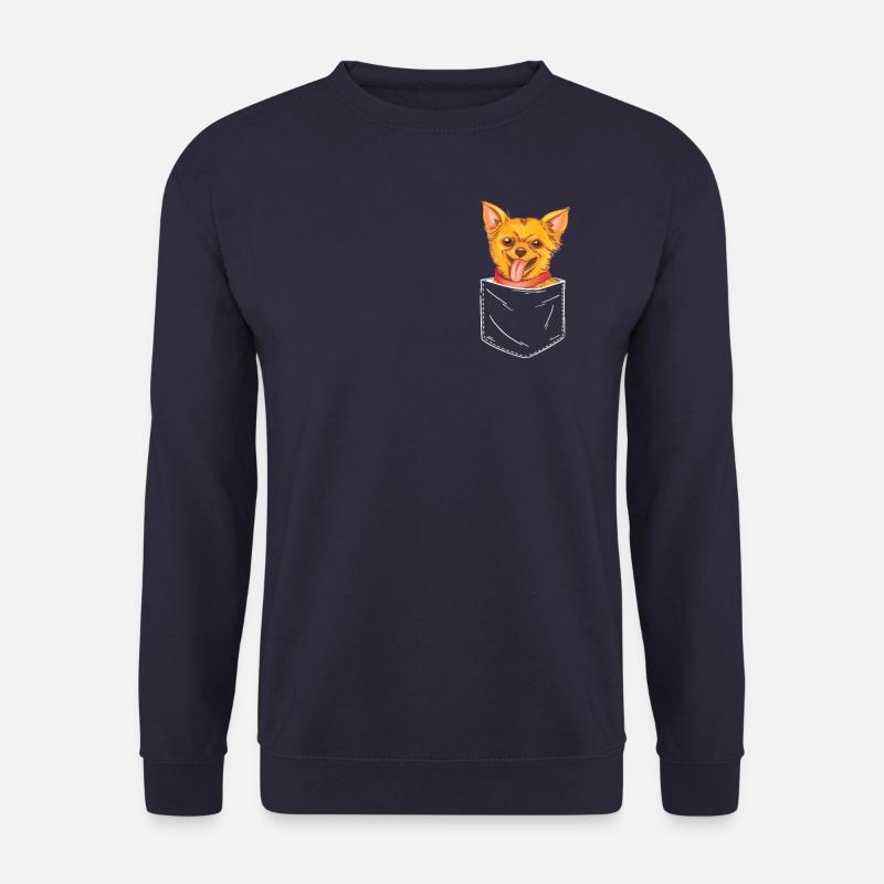 Chihuahua Hund - Unisex Pullover - Navy