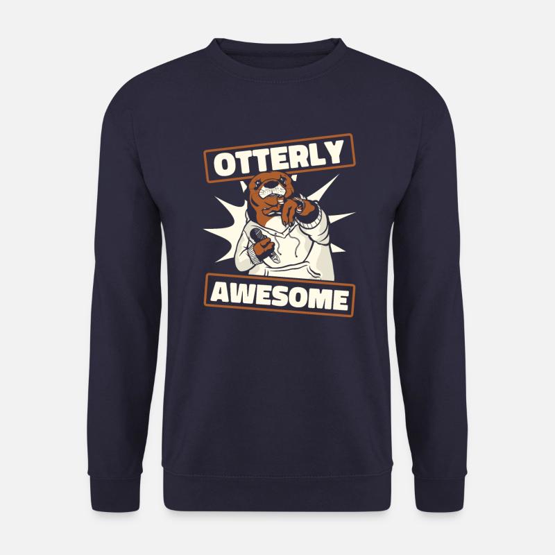 Otter Seeotter - Unisex Pullover - Navy
