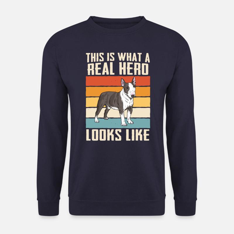 Pitbull Dog - Unisex Sweatshirt - navy
