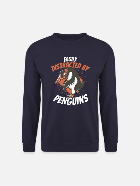 Penguin Penguin Animal - Unisex Sweatshirt - navy
