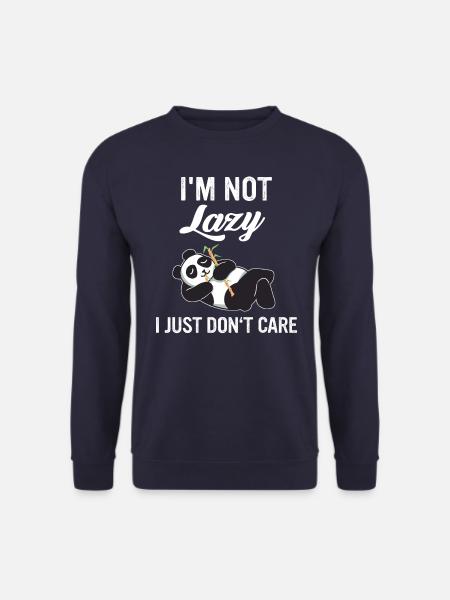 Panda Bear Panda Animal Pandas - Sweat-shirt Unisexe - marine