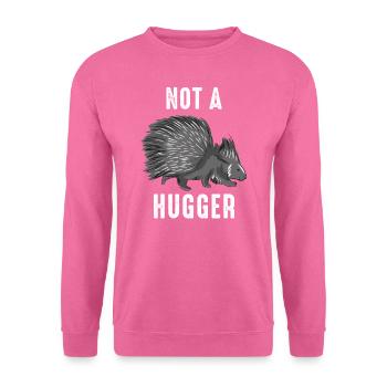 Porc-épic Animal - Sweat-shirt Unisexe - rose - Devant