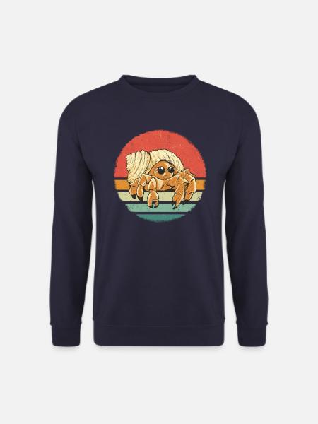 Krabbe Einsiedlerkrebs Krabben Krebs - Unisex Pullover - Navy