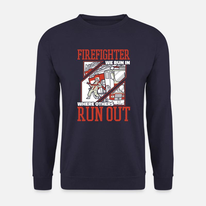 Fireman - Unisex Sweatshirt - navy