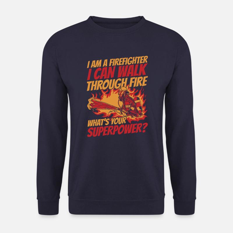 Fireman - Unisex Sweatshirt - navy