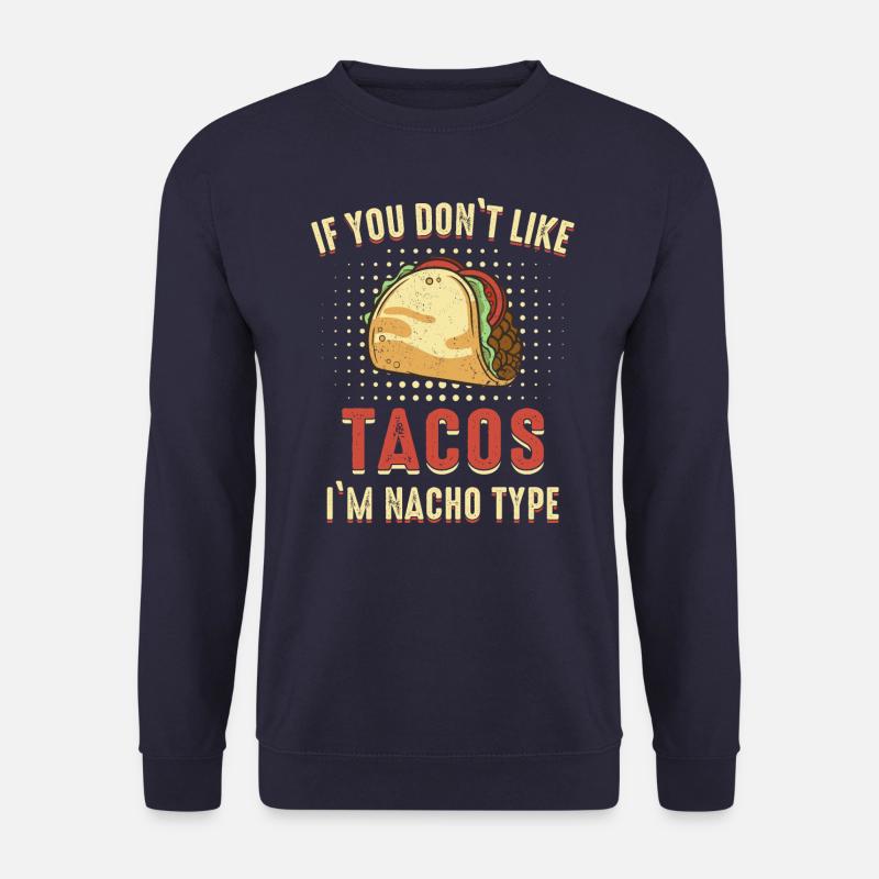 Taco Tacos mexikanisches Essen Mexiko - Unisex Pullover - Navy