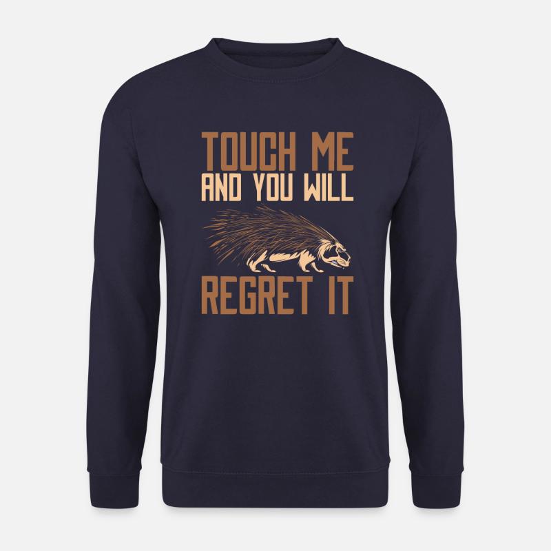 Stachelschwein Tier - Unisex Pullover - Navy