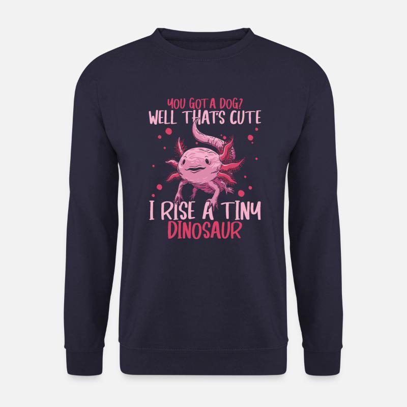 Axolotl fish - Unisex Sweatshirt - navy