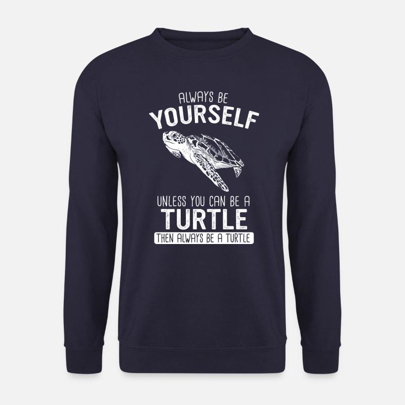 Turtle Sea Turtle Turtle Animal - Unisex Sweatshirt - navy