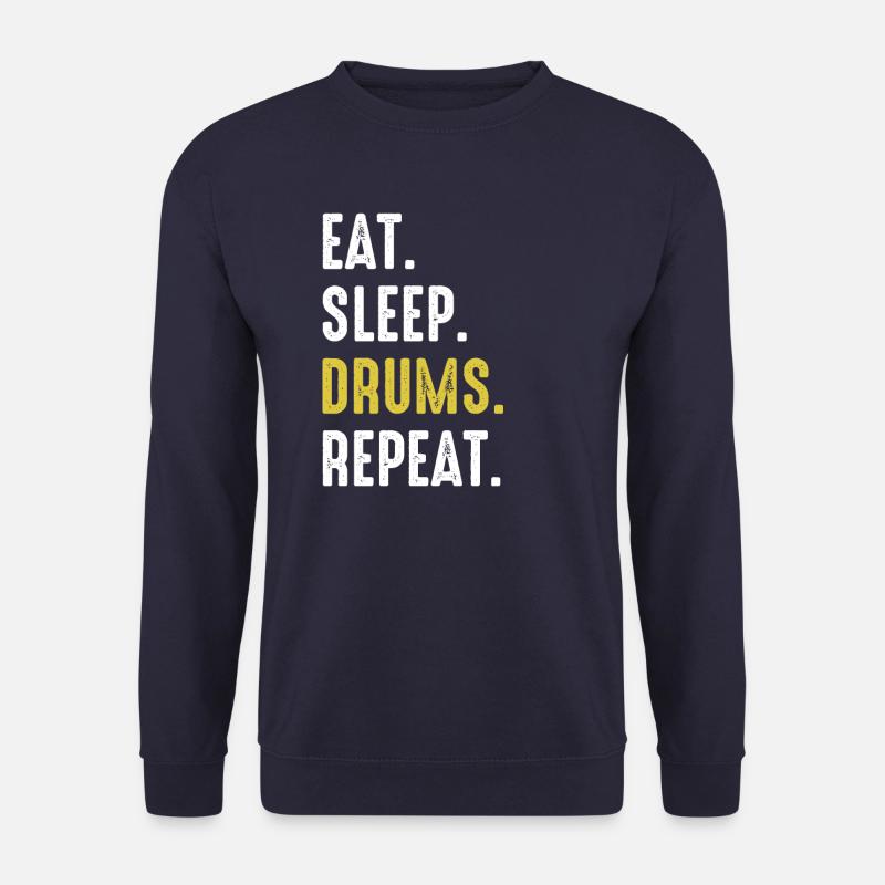 Drums Drummer Drum Drummer - Unisex Sweatshirt - navy