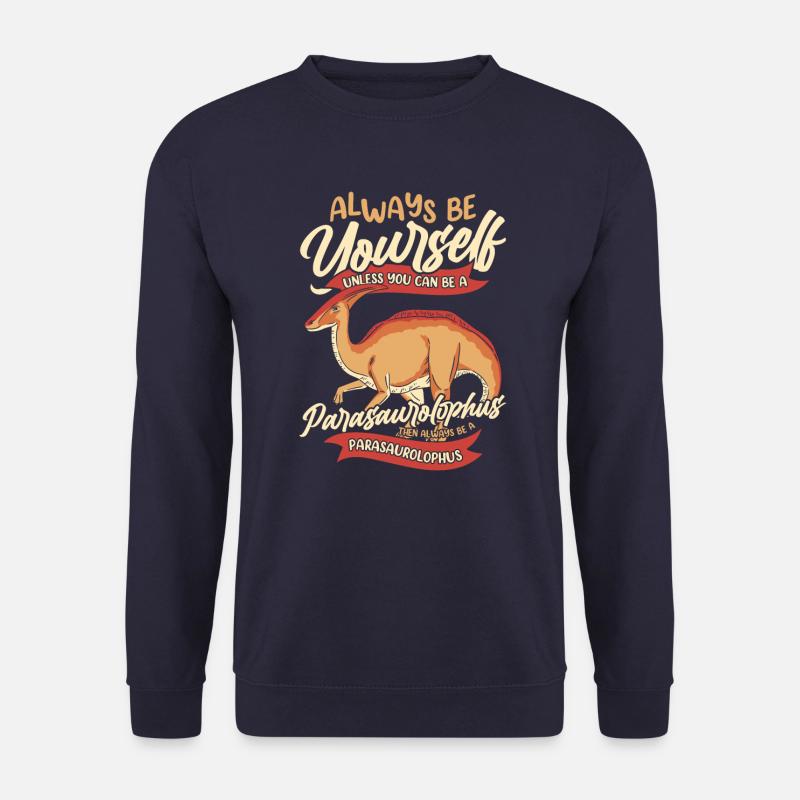 Parasaurolophus Dinosaurier - Unisex Pullover - Navy