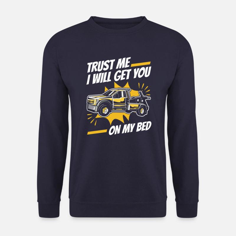 Abschleppwagen Truck Abschlepper - Unisex Pullover - Navy