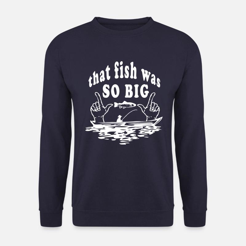 Fische Fischer - Unisex Pullover - Navy