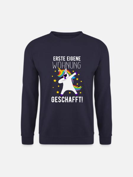 Einzug eigene Wohnung Damen Einweihungsgeschenk - Unisex Pullover - Navy