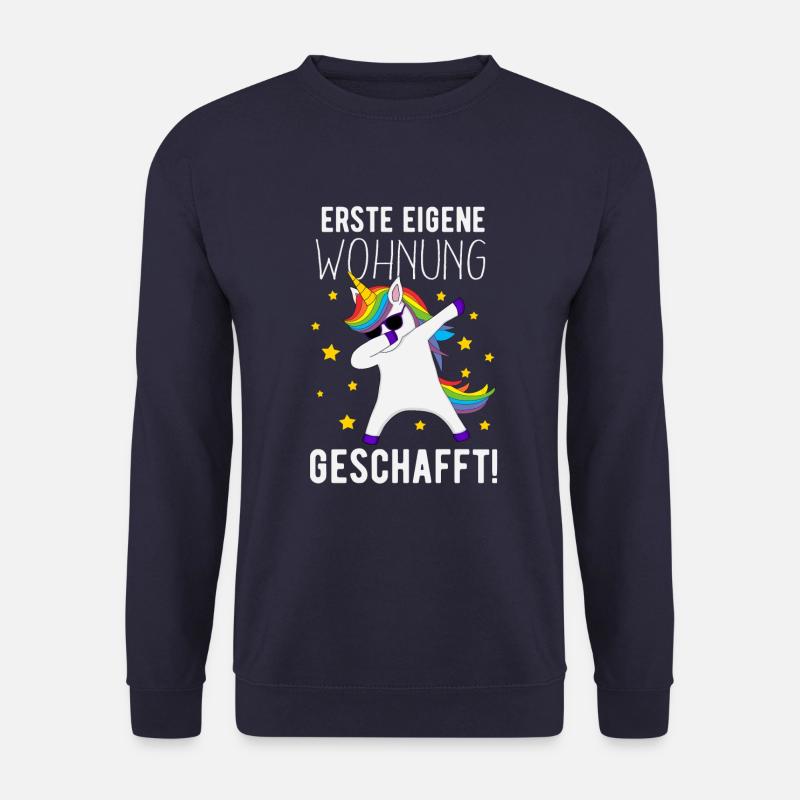 Einzug eigene Wohnung Damen Einweihungsgeschenk - Unisex Pullover - Navy
