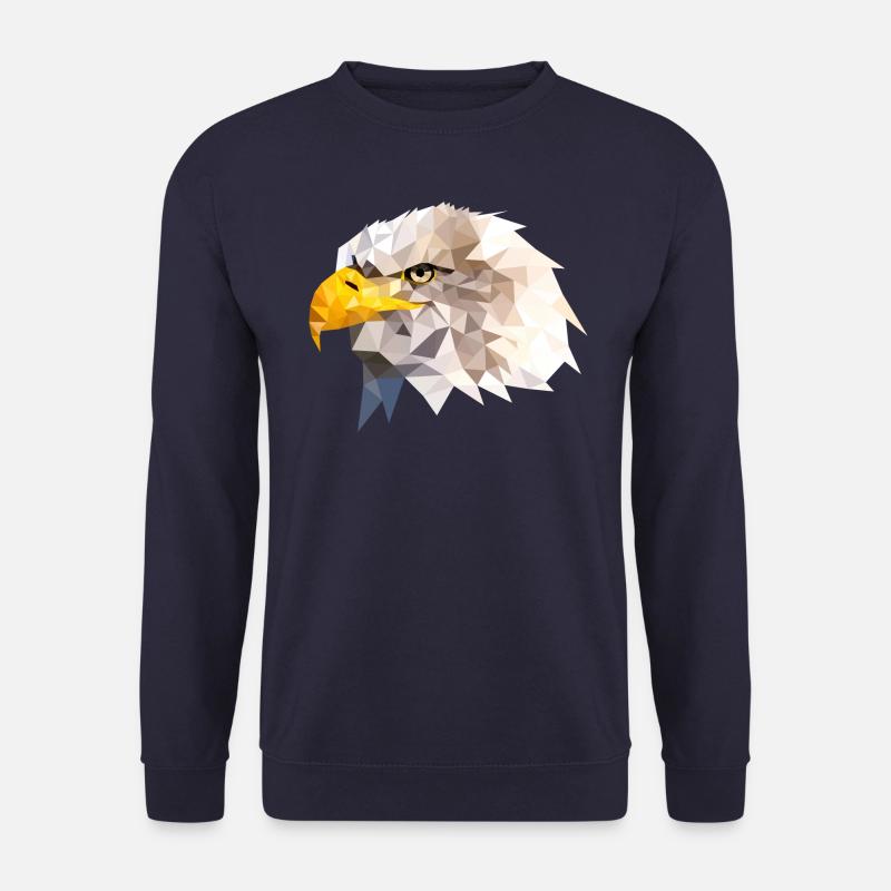 Weißkopfseeadler Seeadler American Eagle Adler - Unisex Pullover - Navy