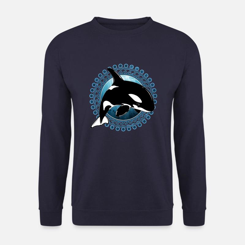 Orque orque - Sweat-shirt Unisexe - marine