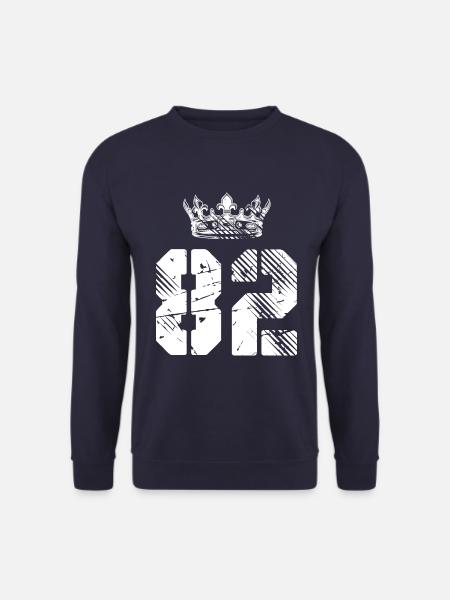 82 Couronne numérique - Sweat-shirt Unisexe - marine