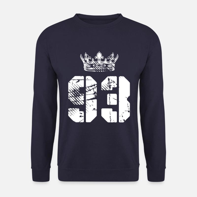93 Number crown - Unisex Sweatshirt - navy