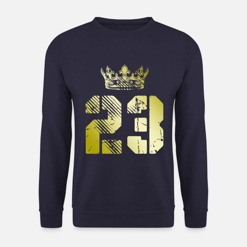 23 Zahl Krone - Unisex Pullover - Navy