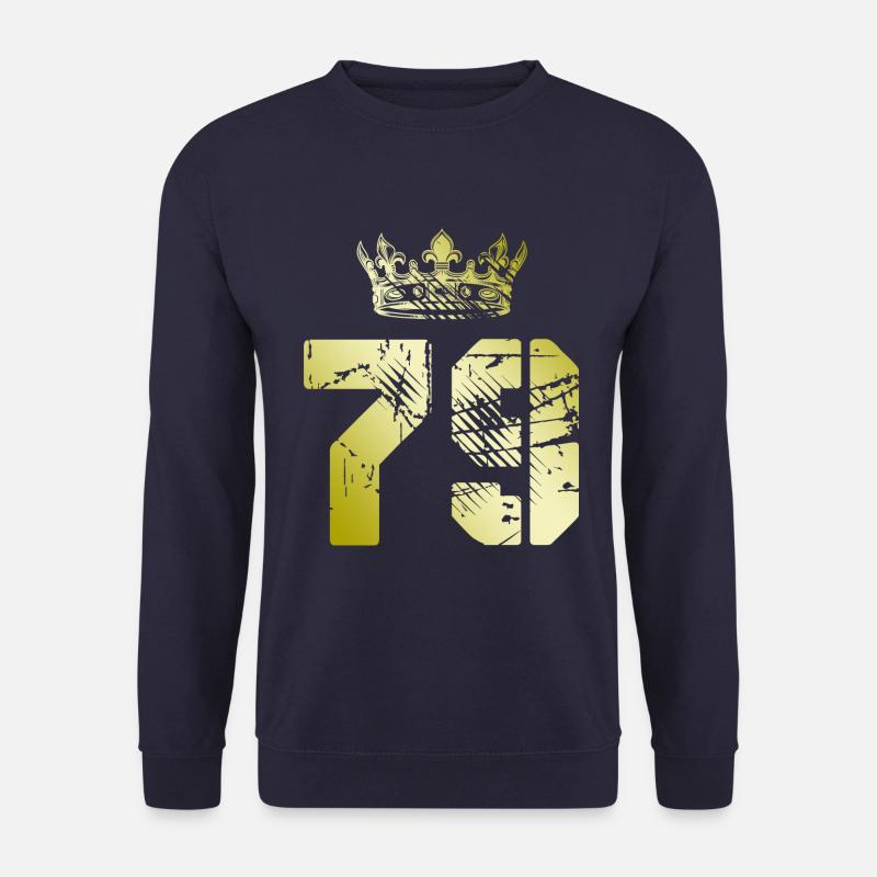 79 Number crown - Unisex Sweatshirt - navy