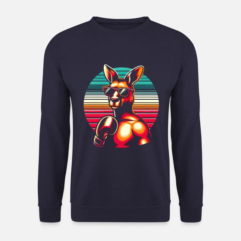 Kangaroo Boxer - Unisex Sweatshirt - navy