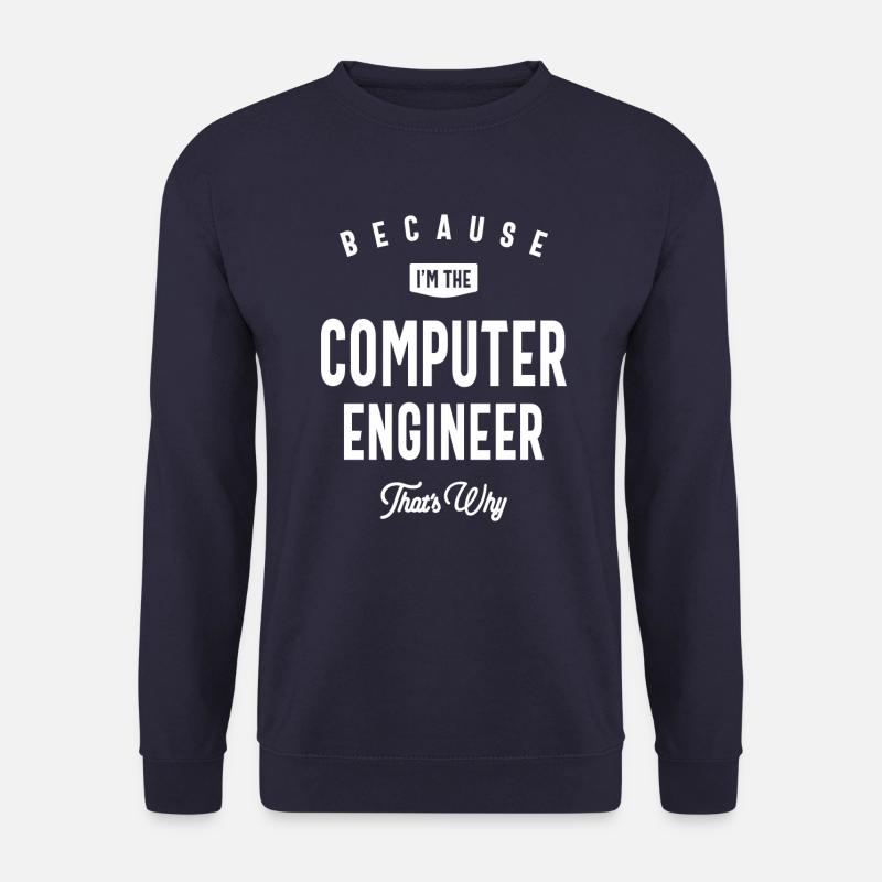 Computeringenieur Berufsbezeichnung Beruf - Unisex Pullover - Navy