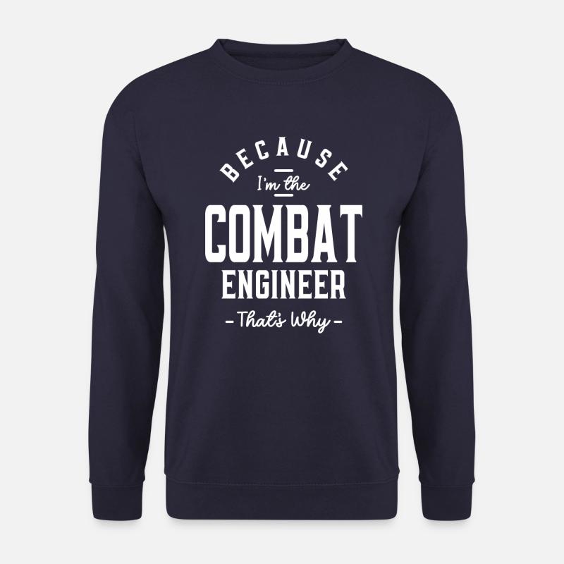 Berufsbezeichnung Kampfingenieur Beruf - Unisex Pullover - Navy
