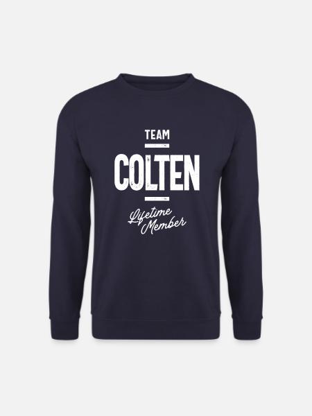 Colten Personalized Name - Unisex Sweatshirt - navy