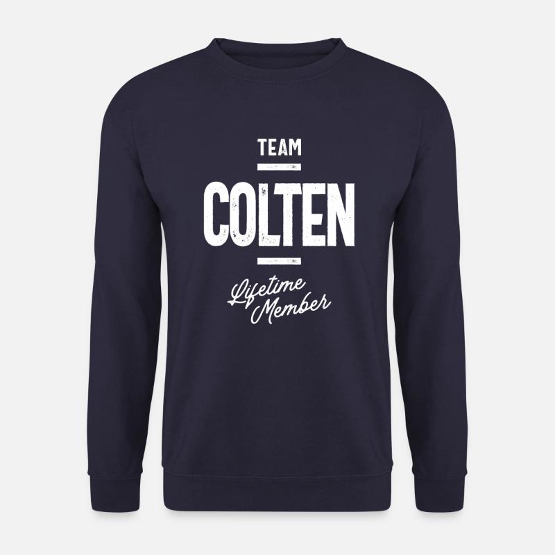 Colten Personalized Name - Unisex Sweatshirt - navy