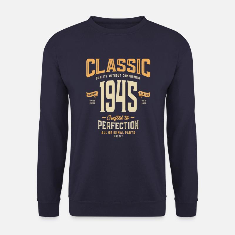 Classic 1945 78th Birthday - Unisex Sweatshirt - navy