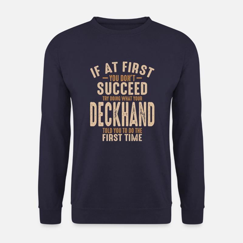 Deckhand - Unisex Sweatshirt - navy
