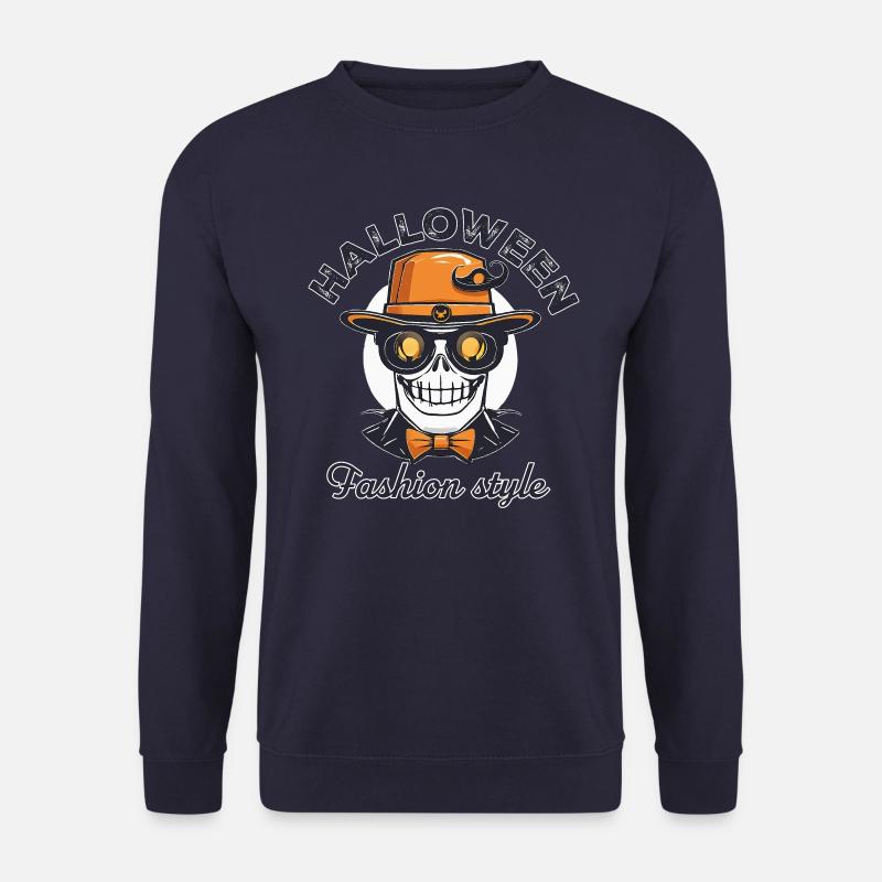 HALLOWEEN-MODESTIL - Unisex Pullover - Navy