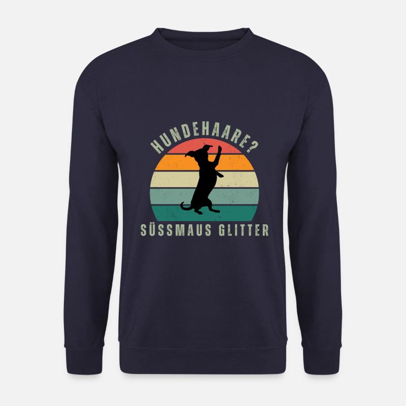 Süssmaus Glitter Retro Sunset - Unisex Pullover - Navy