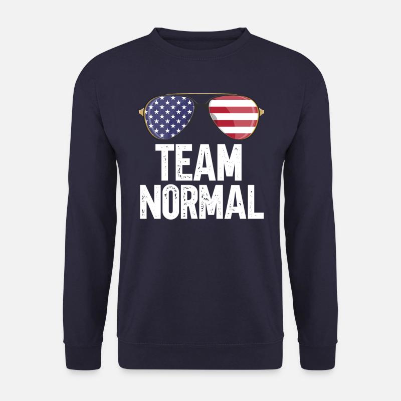Team Normal - Unisex Pullover - Navy