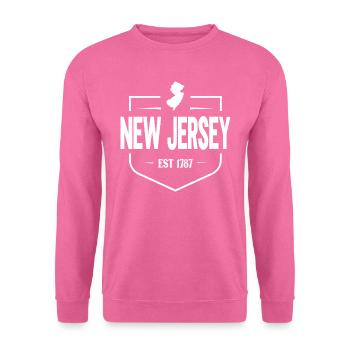 New Jersey - Unisex Pullover - Pink - Vorne