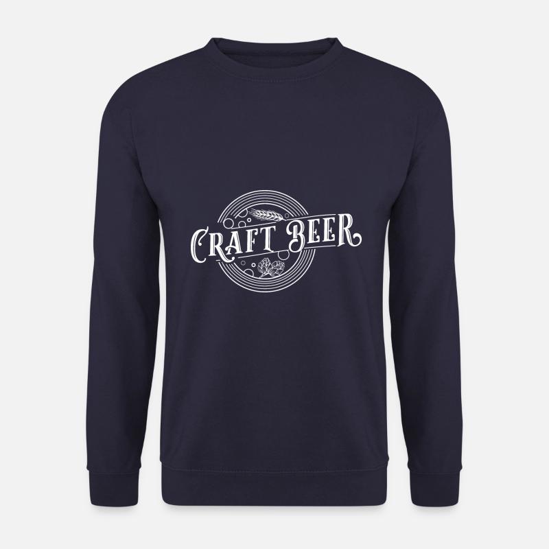 craft beer - Unisex Pullover - Navy