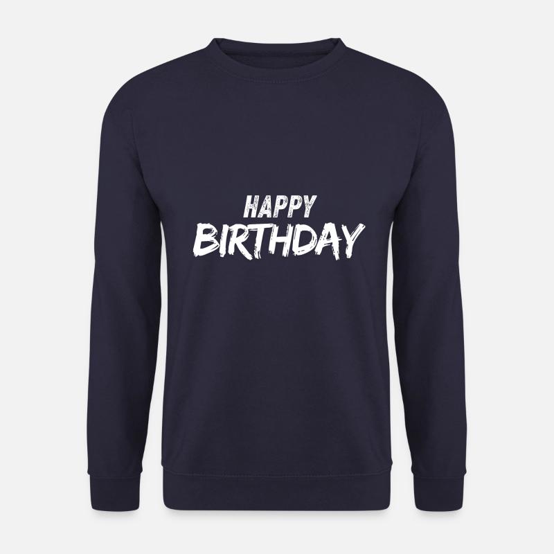 Happy Birthday - Unisex Pullover - Navy