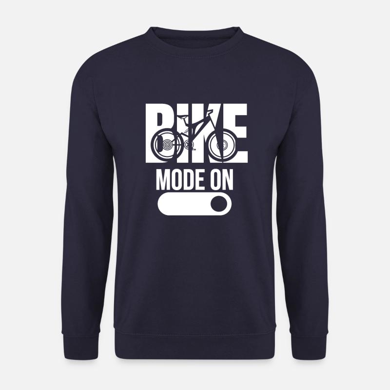 Mode Vélo en mode VTT - Sweat-shirt Unisexe - marine
