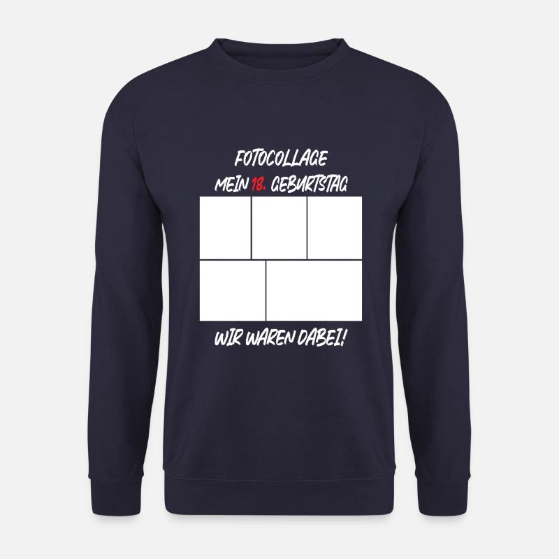 Anniversaire de 18 ans - Sweat-shirt Unisexe - marine