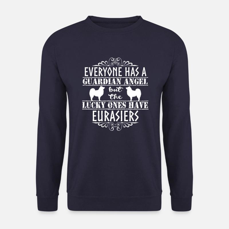 Anges eurasier - Sweat-shirt Unisexe - marine