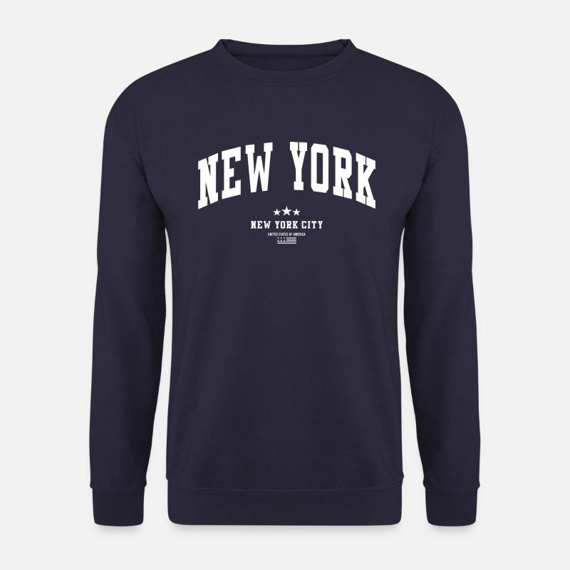New York - Unisex Pullover - Navy