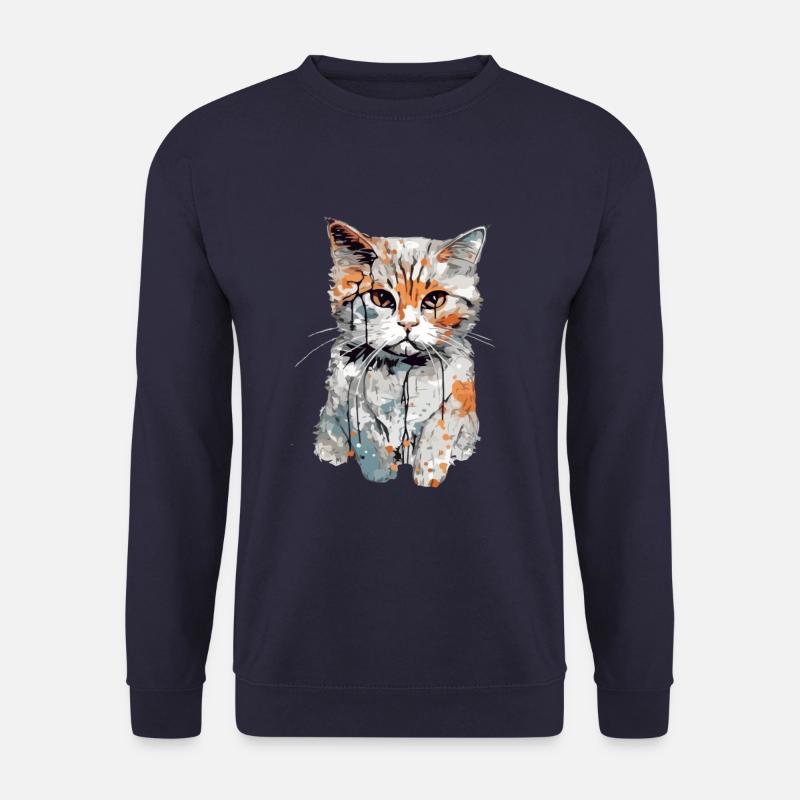 Miko das Kätzchen - Unisex Pullover - Navy