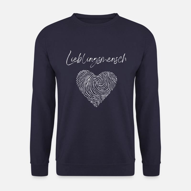Lieblingsmensch - Unisex Pullover - Navy
