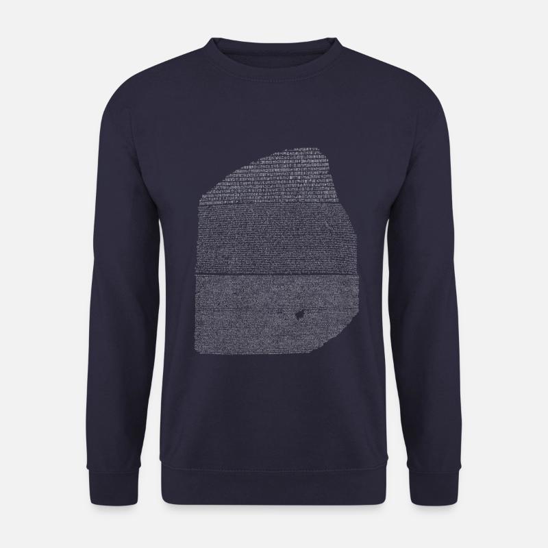 Rosetta-Stein - Unisex Pullover - Navy
