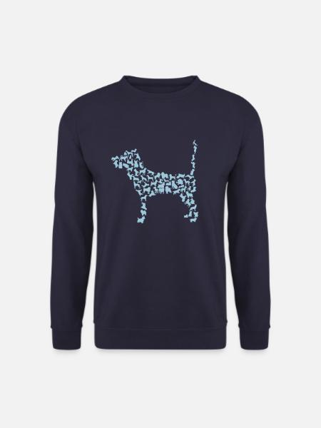 Hunde Kollage - Unisex Pullover - Navy