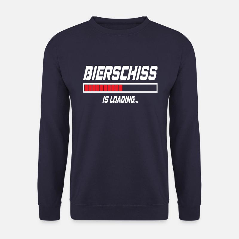 Bierschiss Is Loading... - Unisex Pullover - Navy