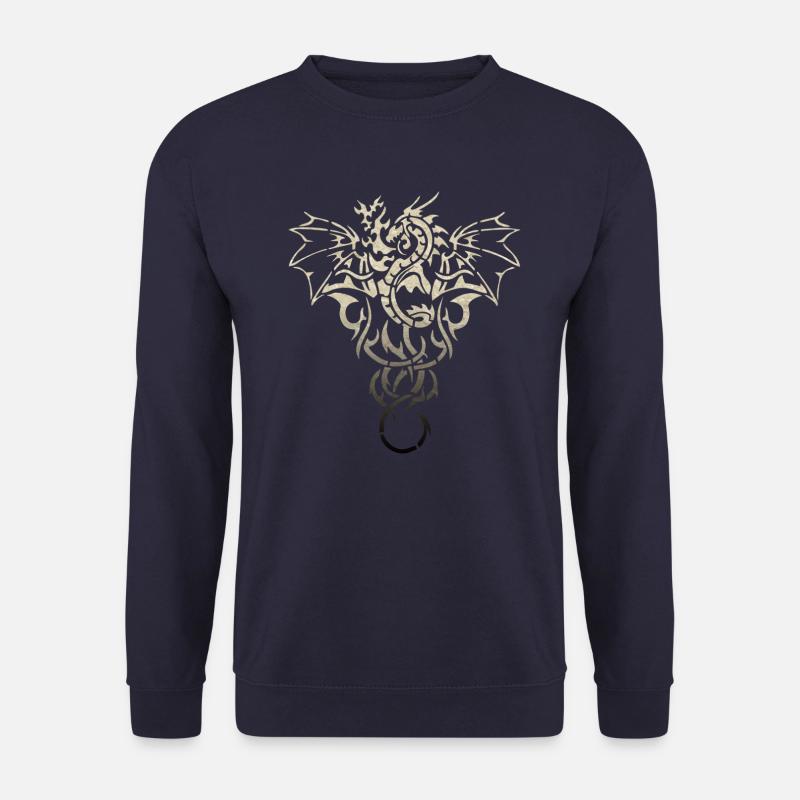 Royal Dragon - Unisex Pullover - Navy